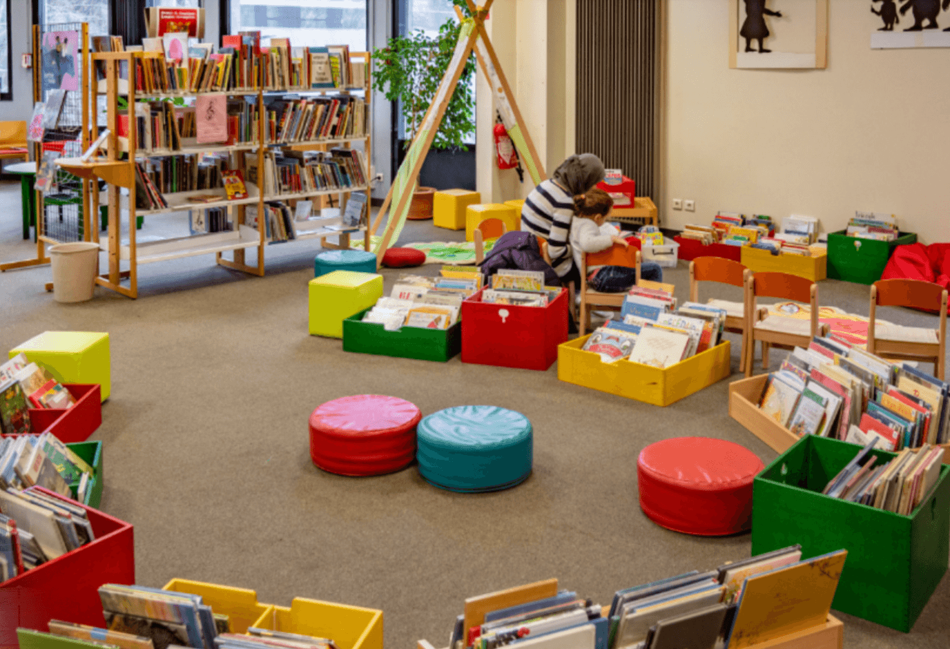 Médiathèque des Fontaines – Bibliothèque & Ludothèque pour enfants à Tours