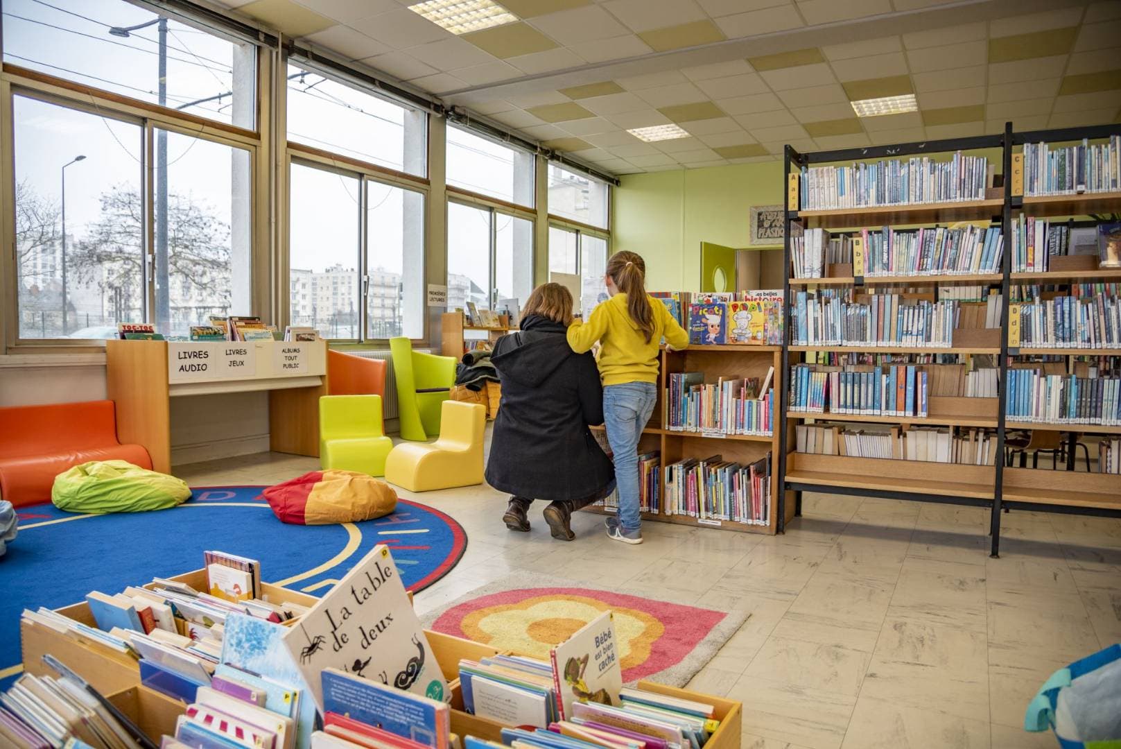 Bibliothèque des Rives du Cher – sortie enfant à Tours
