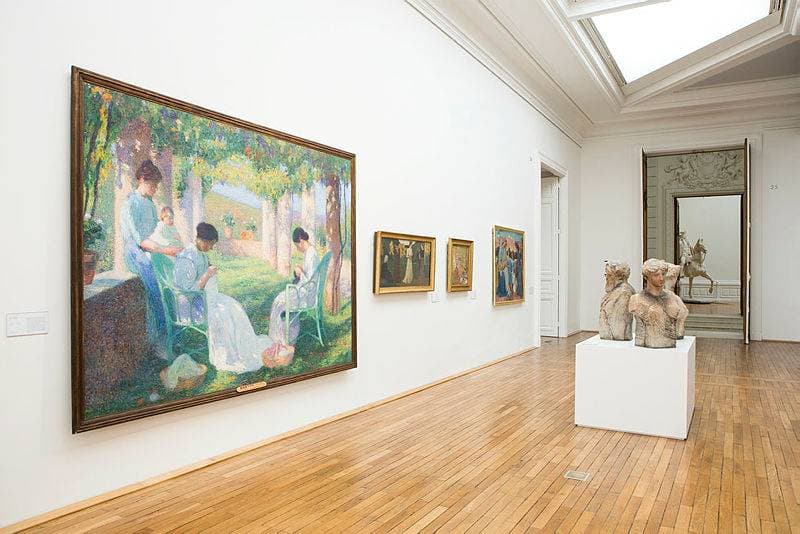 Salle du musée d'arts de Nantes