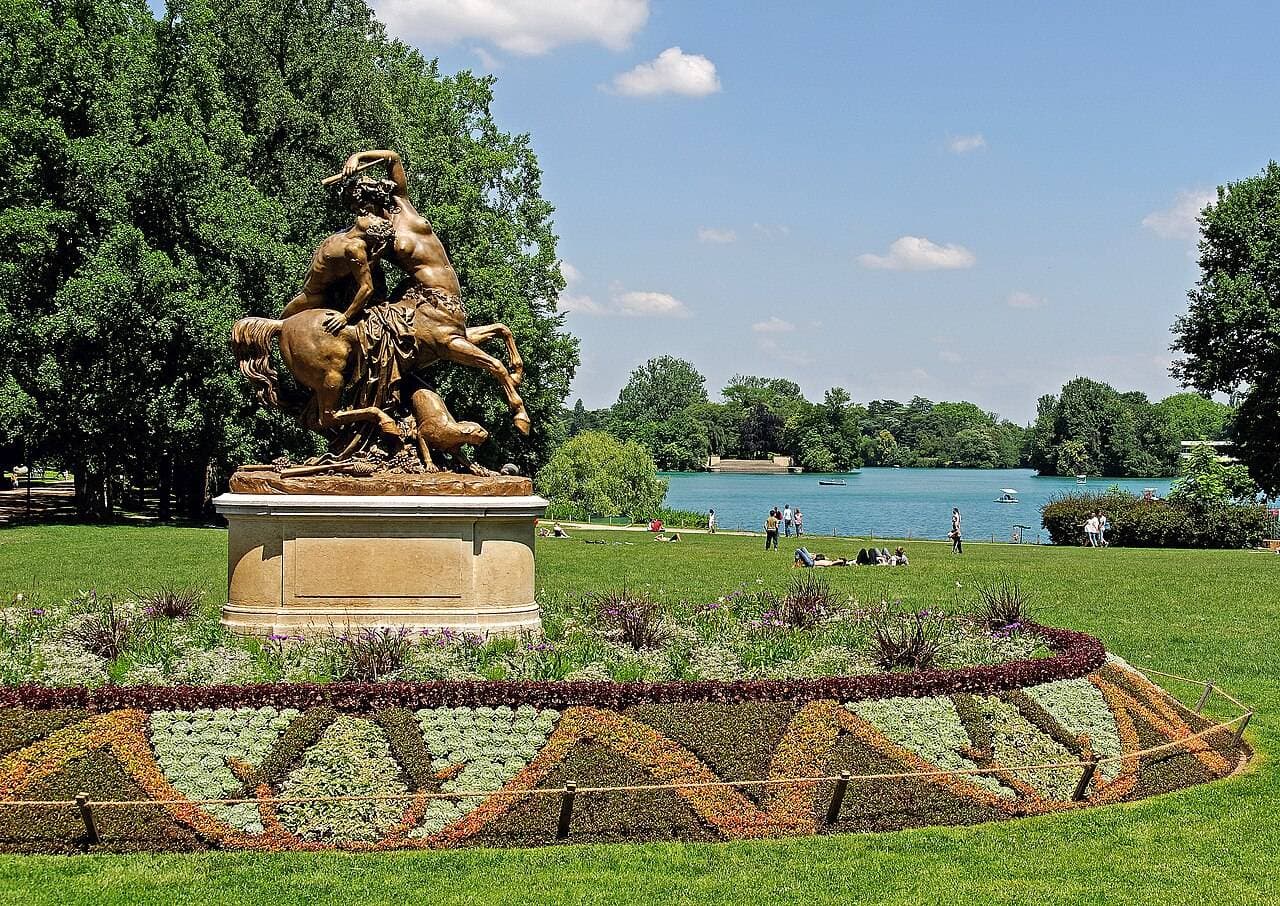 Idée de sortie incontournable pour enfants à Lyon - Vue parc de la tête d'or