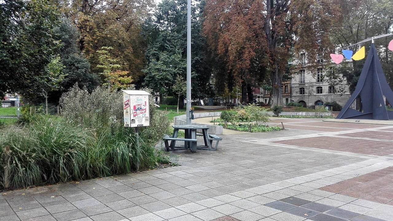 Square Verdrel à Rouen - Parcs publics & jardins