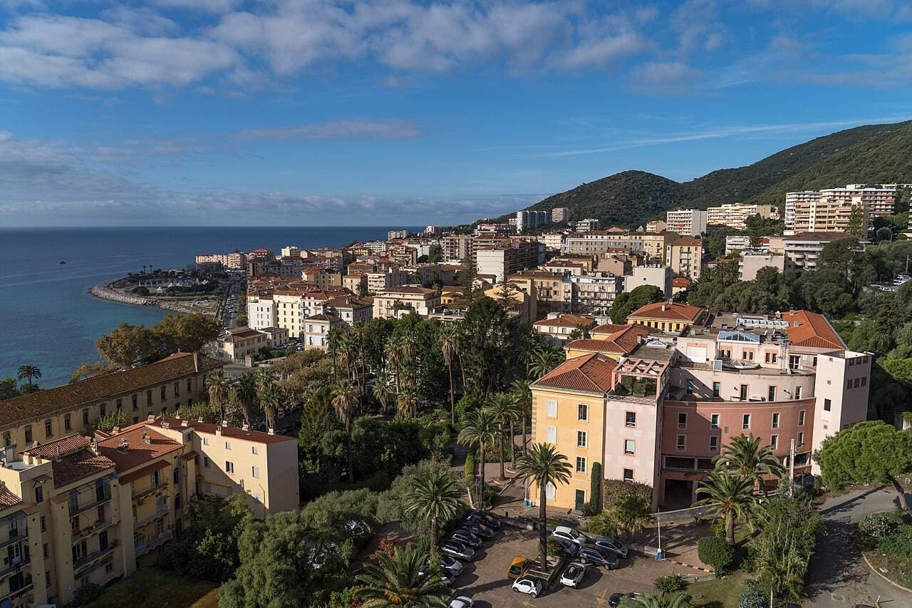 Vue d'Ajaccio