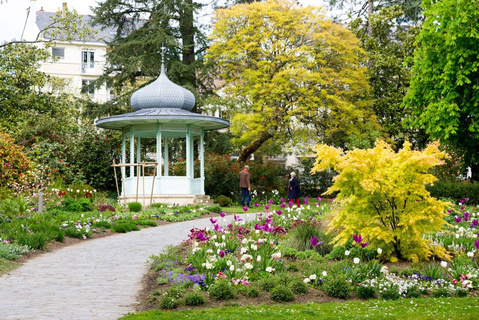Kiosque Piou dans le parc de Procé à Nantes