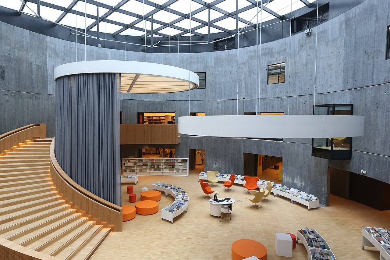 Bibliothèque Oscar Niemeyer – sortie enfant à Le Havre