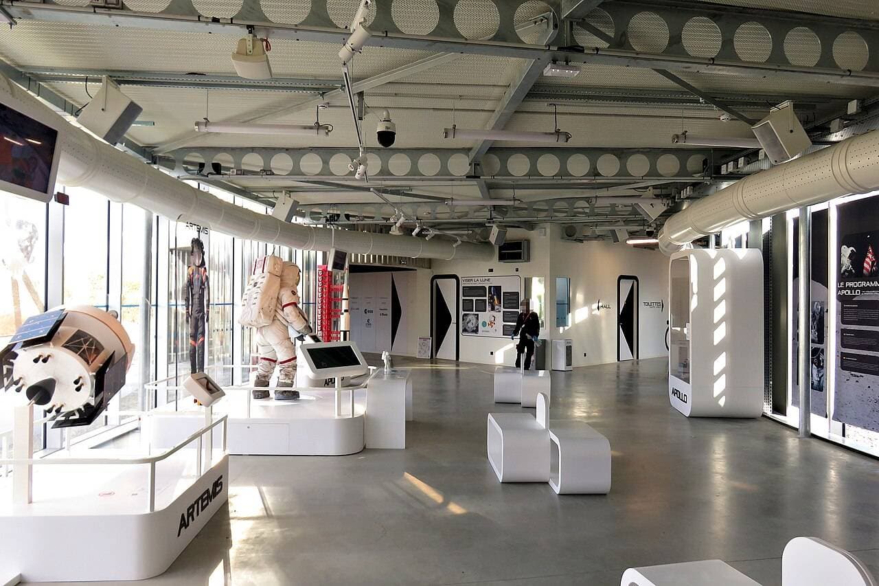 Intérieur Cité de l´Espace à Toulouse