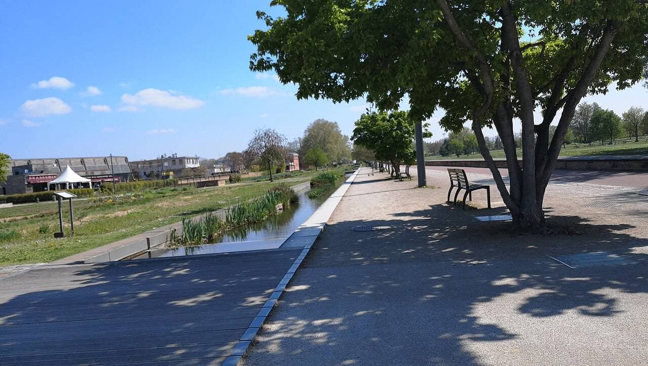 Parc des Berges du Rhône Nord à Lyon - Parcs publics & jardins