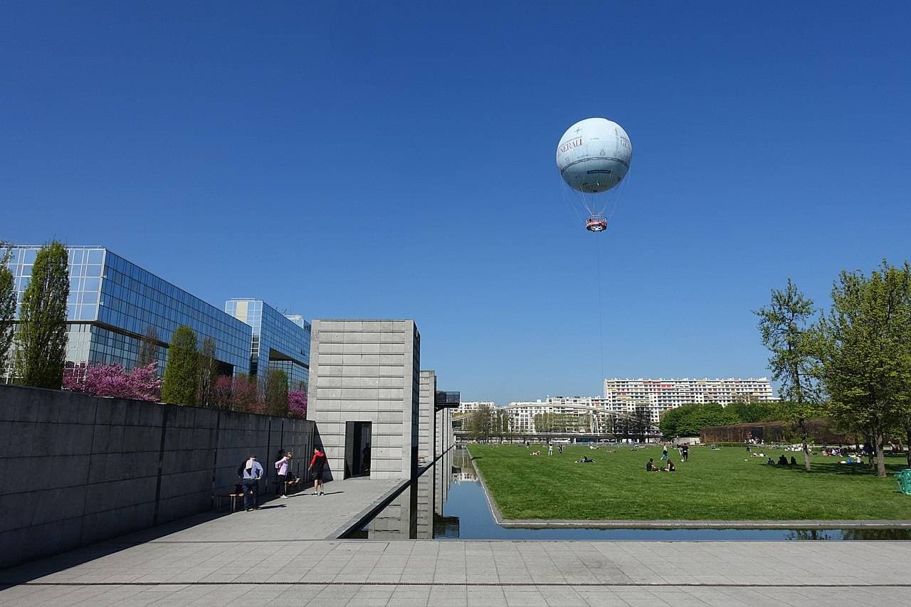 Ballon du Parc André Citroën à Paris - Parcs publics & jardins