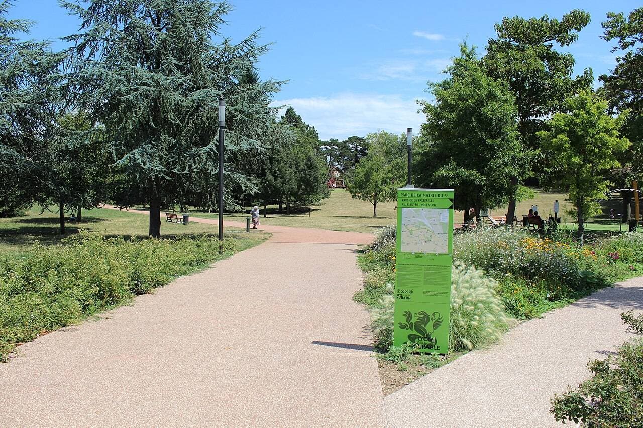 Parc de la Mairie du 5e arrondissement – sortie enfant à Lyon