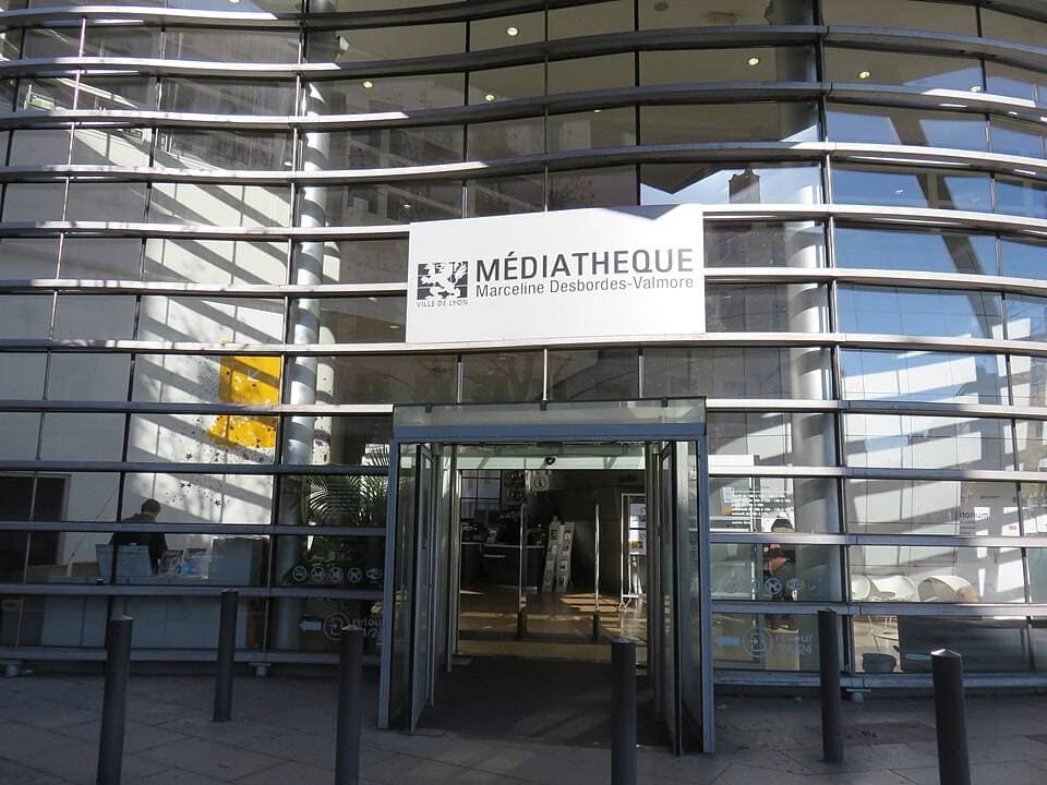 Médiathèque de Vaise – Marceline Desbordes-Valmore – sortie enfant à Lyon