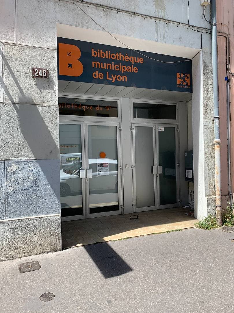 Bibliothèque du 3e arrondissement – Duguesclin – sortie enfant à Lyon