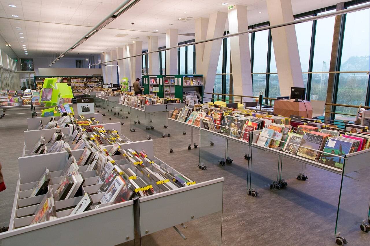 Bibliothèque Simone-de-Beauvoir – sortie enfant à Rouen