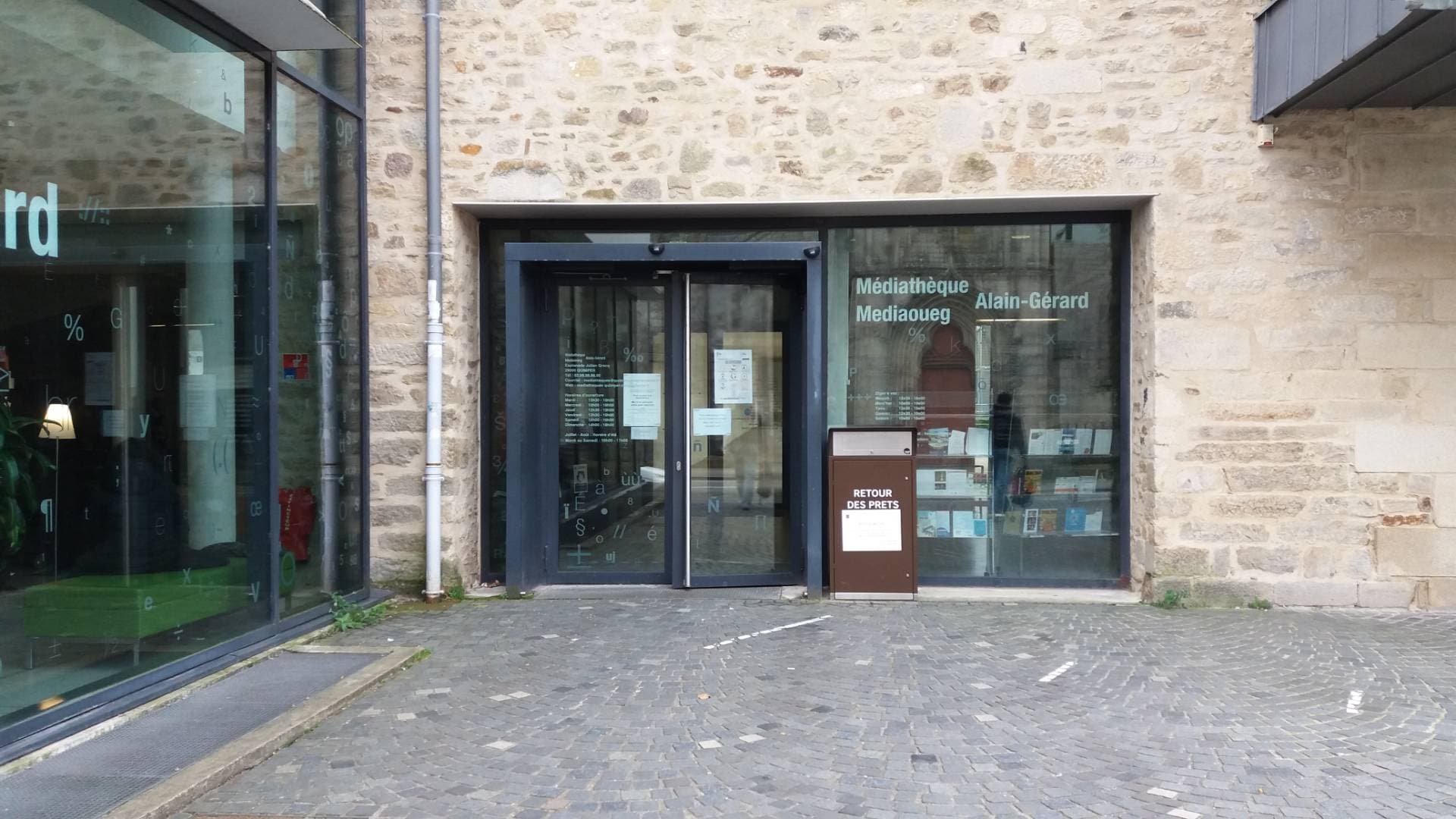 Médiathèque Alain-Gérard – sortie enfant à Quimper