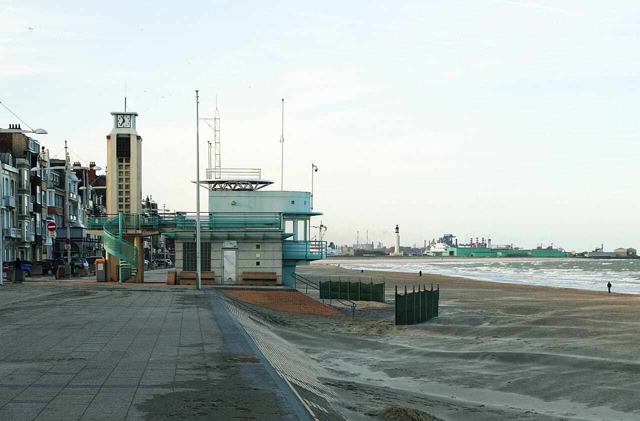 Plage de Malo-les-Bains – sortie enfant à Dunkerque