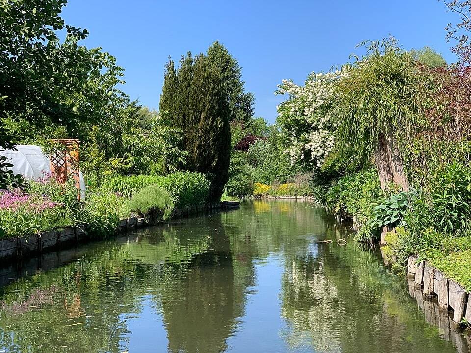 Barques des Hortillonnages d'Amiens - Jardin des Vertueux