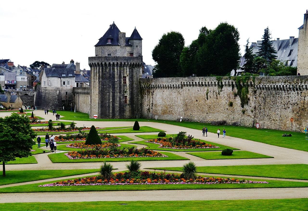 Jardin des Remparts de Vannes – sortie enfant à Vannes