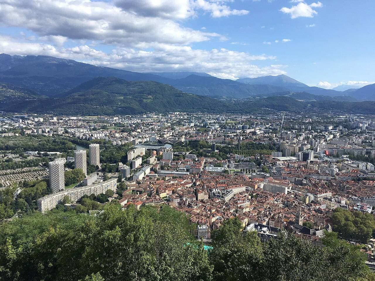 Vue de Grenoble