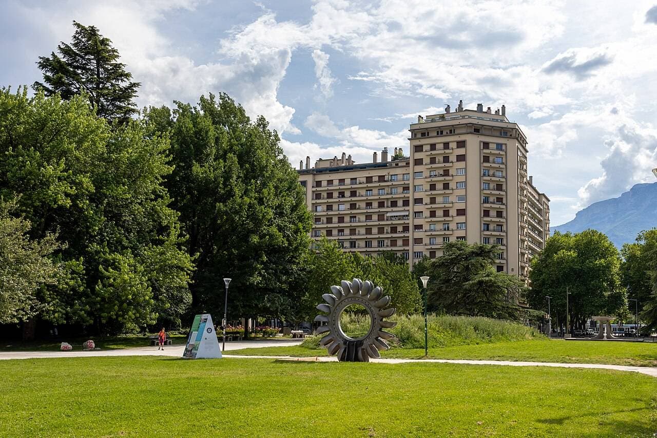 Parc Paul Mistral : grand parc urbain et aire de jeux – sortie enfant à Grenoble