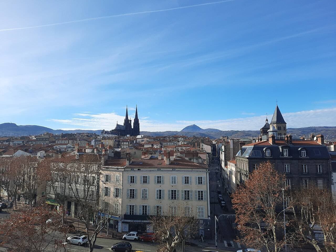 Vue de Clermont-Ferrand