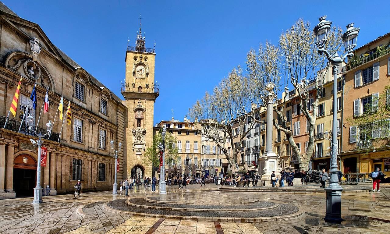 Place de la Mairie à Aix-En-Provence