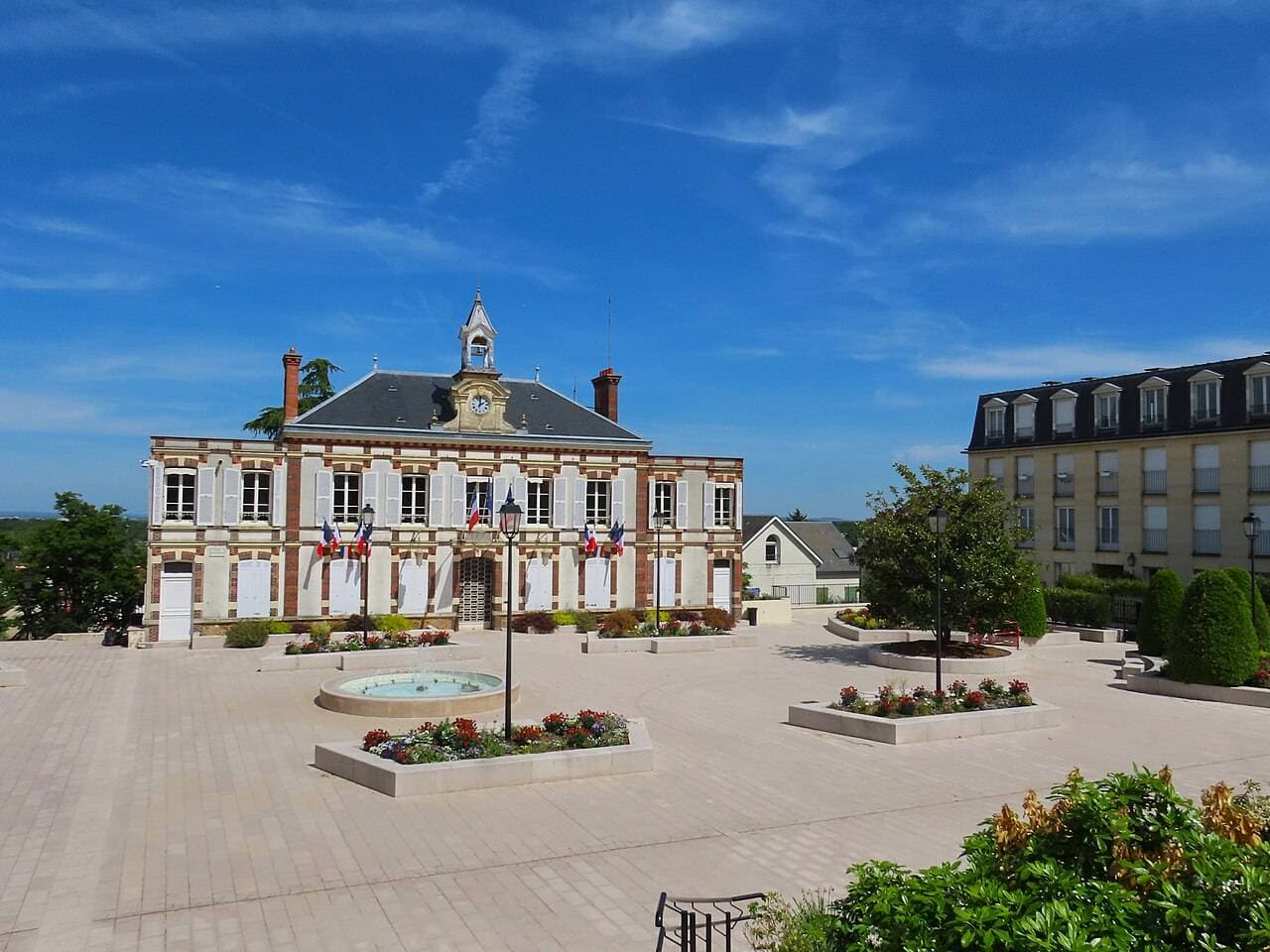La mairie de Chambourcy, Yvelines, France